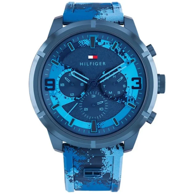 TOMMY HILFIGER Wild Blue Rubber Strap 1792073