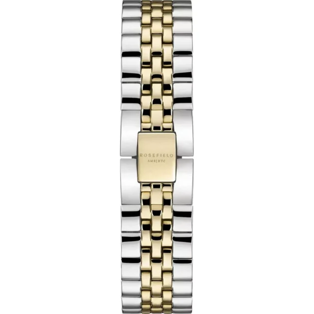 ROSEFIELD The Boxy Two Tone Stainless Steel Bracelet QVSGD-Q013 - Image 2