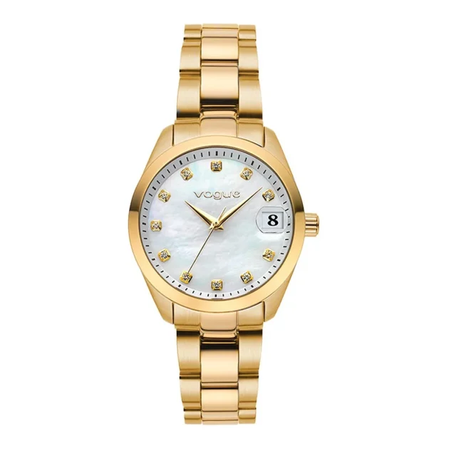 Vogue Reina Mini Gold Tone Stainless Steel Bracelet 2020614341