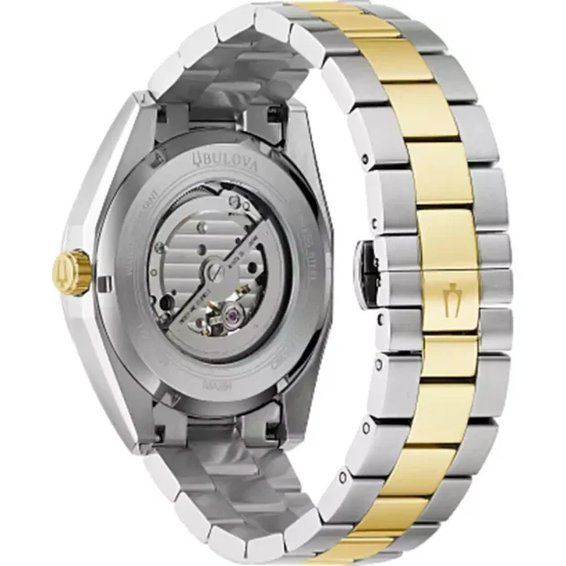 BULOVA  Surveyor Auto Two Tone Stainless Steel Bracelet  98A284 - Image 2