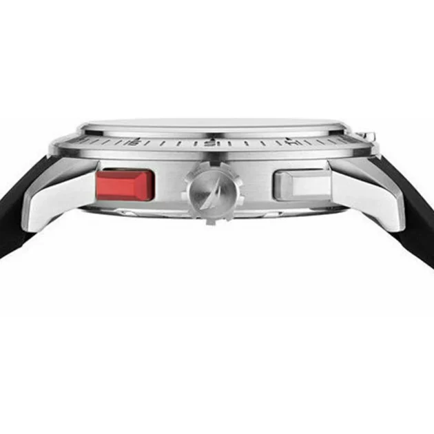 NAUTICA NST 101 Chrono Black Rubber Strap  NAPNSF109 - Image 3
