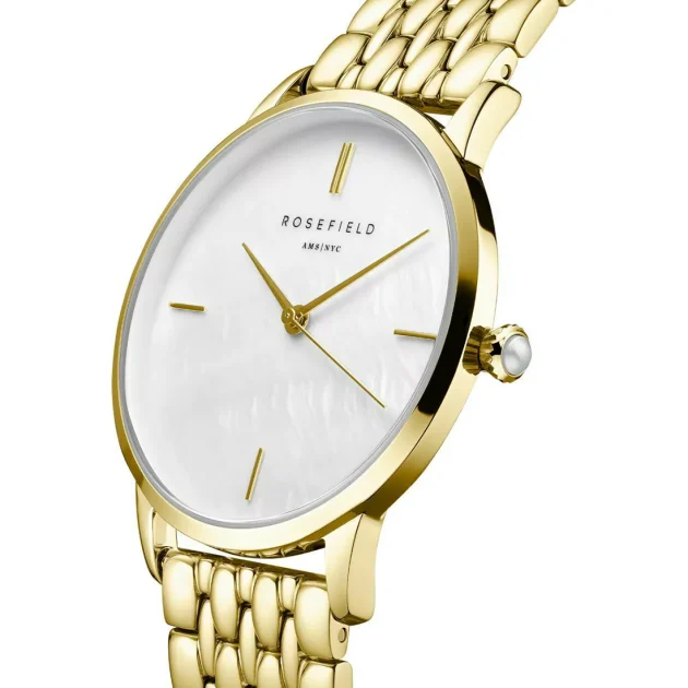 ROSEFIELD The Pearl Gold Stainless Steel Bracelet RMGSG-R01 - Image 3