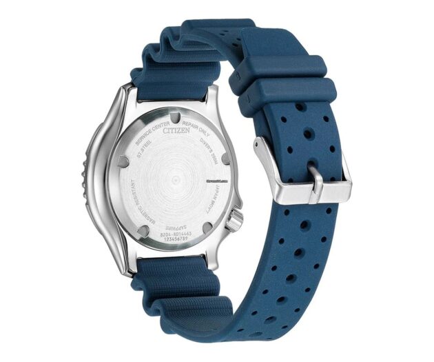 CITIZEN  Promaster Auto Blue Rubber Strap  NY0141-10LE - Image 2