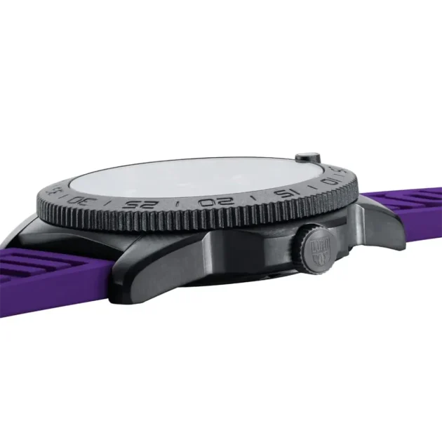 LUMINOX Limited Edition Purple Rubber Strap XST.3121.BOS - Image 2