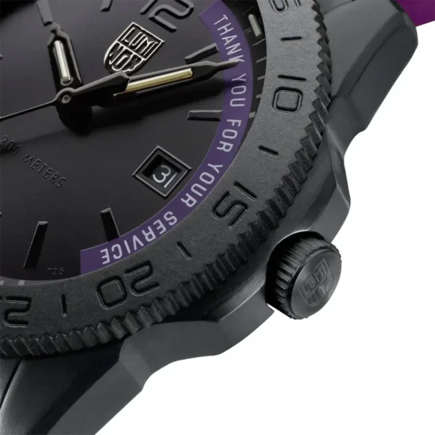 LUMINOX Limited Edition Purple Rubber Strap XST.3121.BOS - Image 6
