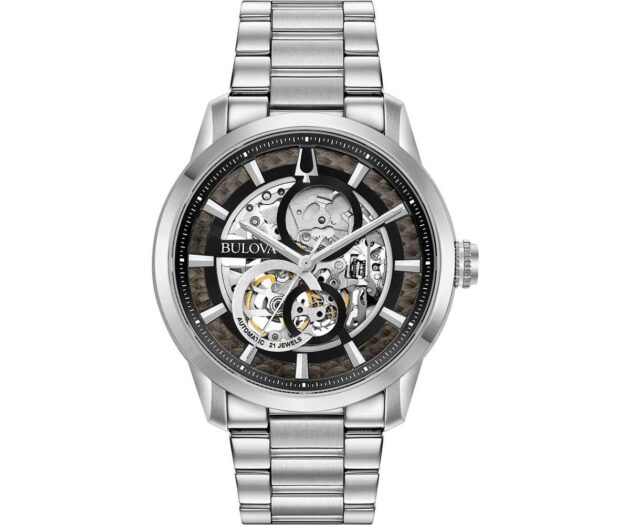 BULOVA Sutton Automatic Stainless Steel Bracelet 96A208