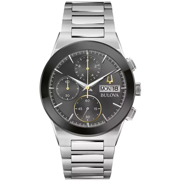 BULOVA Millennia Chrono Stainless Steel Bracelet 96C149