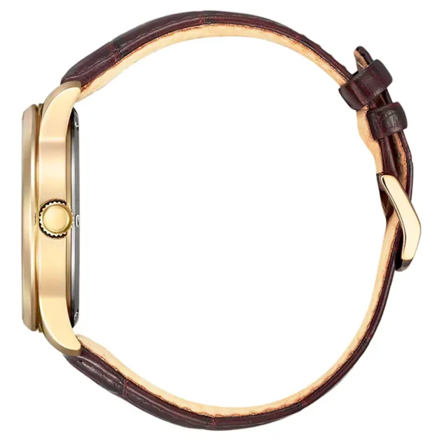 CITIZEN Eco-Drive Brown Leather Strap BM8553-16AE - Image 2
