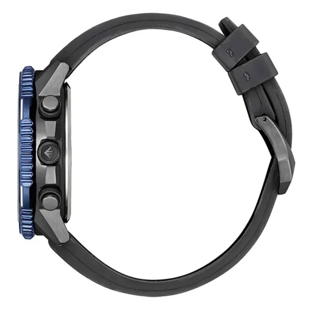 CITIZEN Eco Drive Radio Controlled Black Rubber Strap CB5006-02L - Image 2