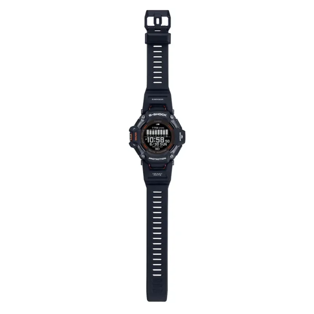 CASIO G-Shock Smart Black Rubber Strap GBD-H2000-1AER - Image 4