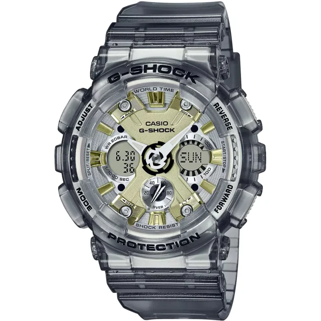 CASIO  G-Shock Grey Rubber Strap  GMA-S120GS-8AER