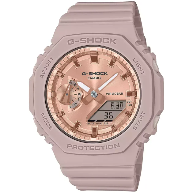 CASIO G-Shock Beige Rubber Strap GMA-S2100MD-4AER