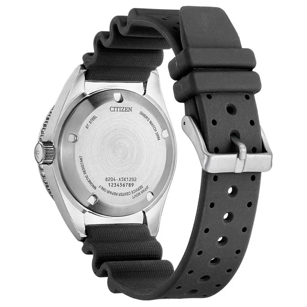 CITIZEN Promaster Diver Auto Black Rubber Strap NY0129-07LE - Image 3