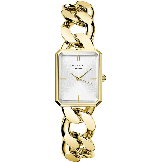 ROSEFIELD  The Octagon XS Stainless Steel Bracelet  SWGSG-O55