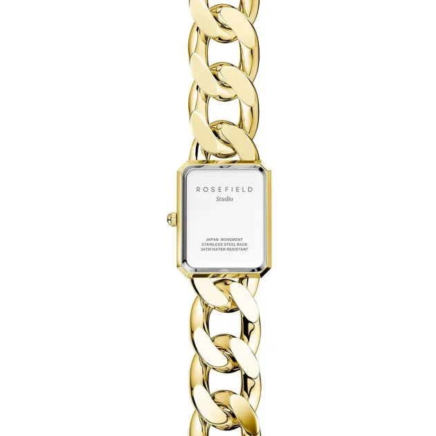 ROSEFIELD  The Octagon XS Stainless Steel Bracelet  SWGSG-O55 - Image 3