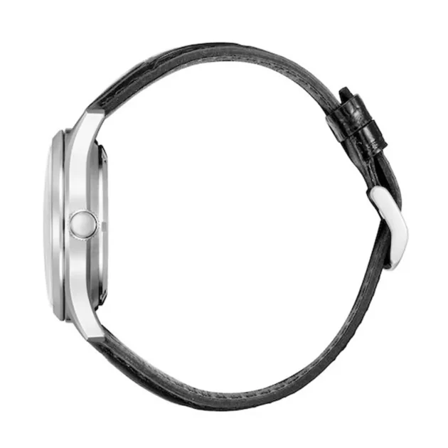 CITIZEN Gents C7 Series Auto Black Leather Strap NH8390-20LE - Image 2