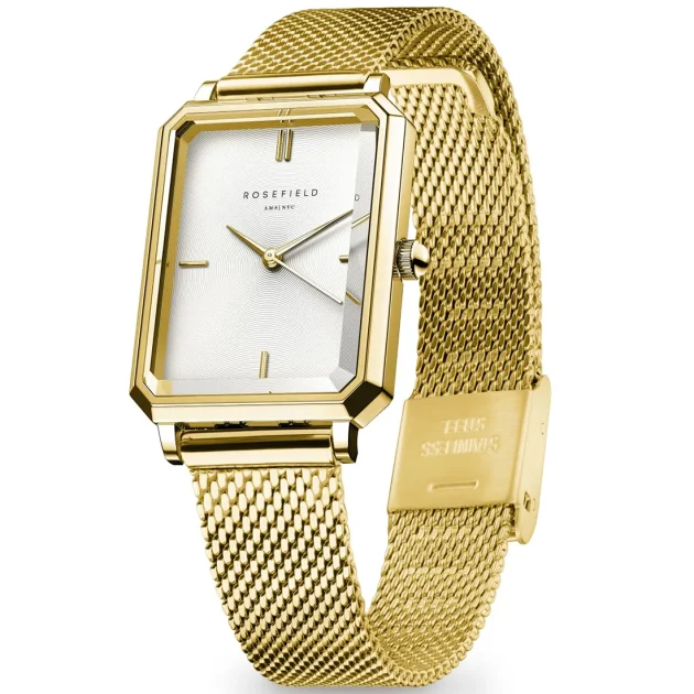 ROSEFIELD The Octagon XS Gold Stainless Steel Bracelet OWGMG-O73 - Image 2