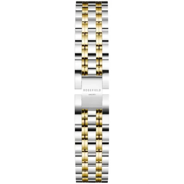 ROSEFIELD The Octagon XS Two Tone Stainless Steel Bracelet OWDSG-O62 - Image 4