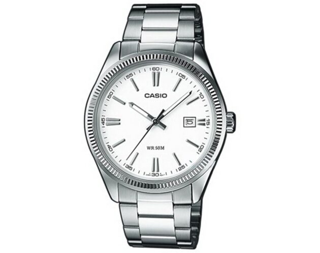 CASIO Standard Collection Silver Stainless Steel Bracelet MTP-1302PD-7A1VEF