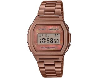 CASIO Vintage Collection Rose Gold Stainless Steel Bracelet A-1000RG-5EF