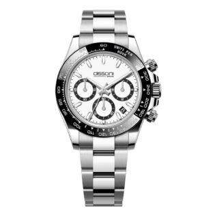 DISSONI Gents Chronograph Silver Stainless Steel Bracelet B271