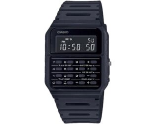 CASIO Vintage Collection Black Rubber Strap  CA-53WF-1BEF