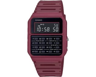 CASIO Vintage Collection Red Rubber Strap CA-53WF-4BEF