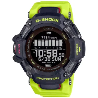 G-SHOCK G-Squad Smart Green Rubber Strap GBD-H2000-1A9ER