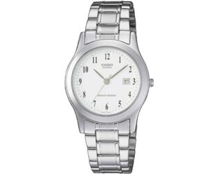 CASIO Standard Collection Silver Stainless Steel Bracelet LTP-1141PA-7BEG