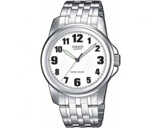 CASIO Standard Collection Silver Stainless Steel Bracelet MTP-1259PD-7BEG